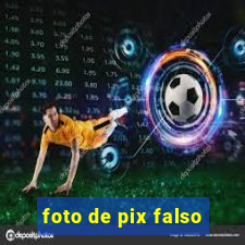 foto de pix falso